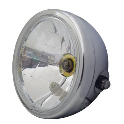 China Wholesale Motorcycle Plastic Headlight Prince Halogen Headlights HJ125 New for sale