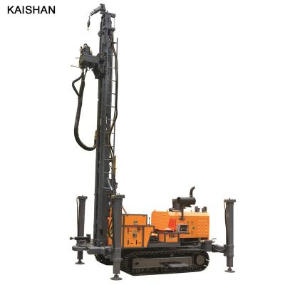 China Portable Drill Rig High Efficiency KW600 Deep Water Crawler Water Well Well Drilling Rig 450m Depth Cheaper Price With Air Compressor for sale