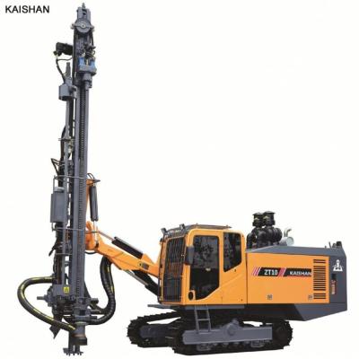 China High Drilling Efficiency ZT10 228KW with Integrated Air Compressor DTH Drill Rig / Crawler Cart for sale