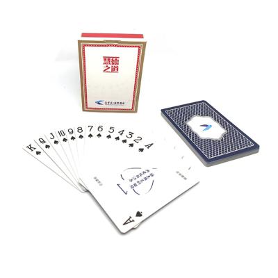 China Low Price Sublimation Paper Custom Laminated Black Core Paper Playing Card With Tin Box for sale