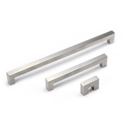 China Hollow Hollow Stainless Steel Cabinet Drawer Handle Pull for sale