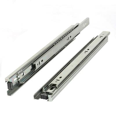 China 3 Fold+Full Extension 45mm Width Telescopic Full Extension Ball Bearing Drawer Slide for sale