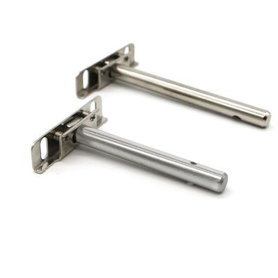 China metal concealed slot invisible single steel shelf brackets steel shelf bracket-01 for sale