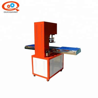 China High Frequency PVC Slide Worktable Car Floor Welding Mat Making Machine for sale