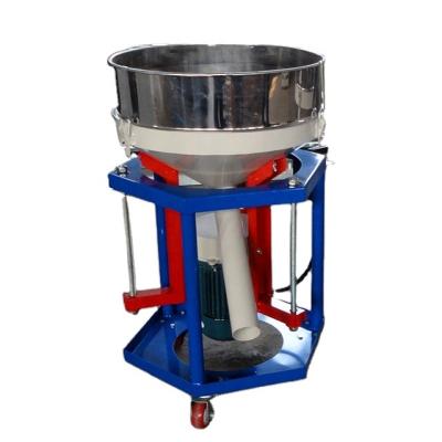 China High Efficiency Semi-automatic Powder Coating Hopper Powder Sieving Machine for sale