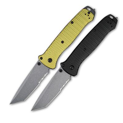 China Slide Open M4 Blade With Folding Titanium Knife Handle Alloy Pocket Knives Hunting Survival Outdoor Camping Tool for sale