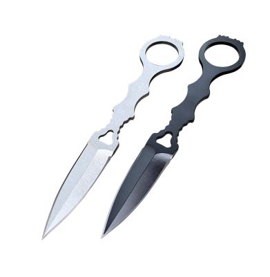 China Survival Pocket Knife 440 Non-variable Steel Fixed Mini EDC Rescue Knives Neck Blade Outdoor Camping Multifunction Tools Hunting Knives for sale