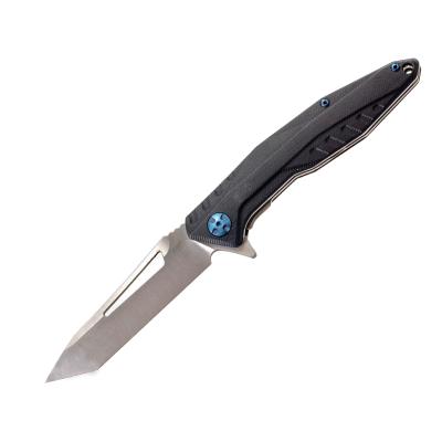 China Open Slide Equipment Stainless Steel Portable Outdoor Camping Folding Knife for sale