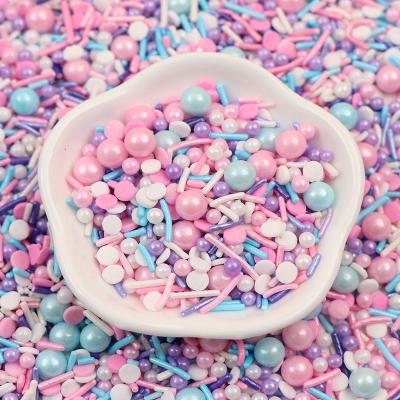 China China Manufacturer Pressed Sugar Sprinkles DIY Edible Craft Cake Decorating Mix Natural Color Cake Sprinkles for sale