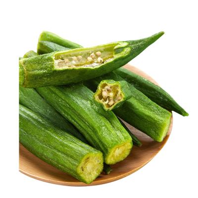 China All Original and Natural Okra Chips Dry Okra Da Mangiare Dry Factory Supply for sale