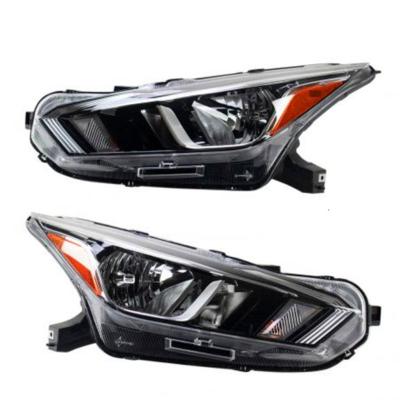 China Factory Price Lighting System Auto Car Headlight Headlamp For Nissan Sunny Versa 2020 2021 USA Type Standrad Size for sale