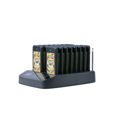 China Restaurant Cafe Hospital Helthcare Color Can Be Customized Queue Management Waiter Call Paging System Cafe Wireless Pager for sale