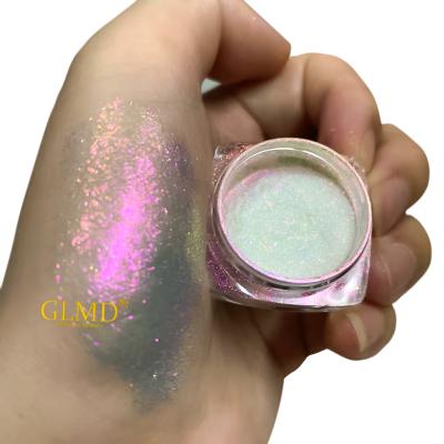 China Eyeshadow/nail ar/coating Paint Effect Metallic Colorant Multichrome Chameleon Pigment Powder For Cosmetics Duochrome Eyeshadow for sale