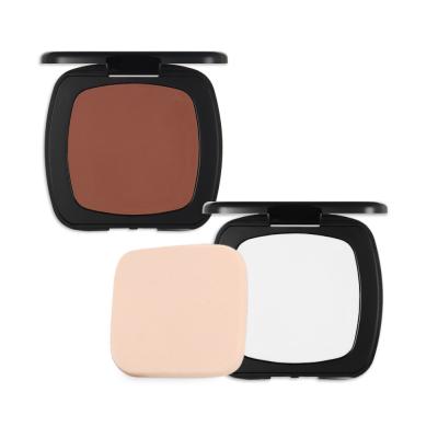 China Mineral Concealer Vegan Pressed Powder 13 Color Matte Finish Face Pressed Powder No Logo Foundations Dark Tones for sale