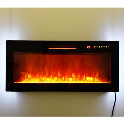 China Eco Modern Luxury Modern Fire Place On Wall Recessed Electric Fireplace Wall Mounted Fire Place For Wall for sale