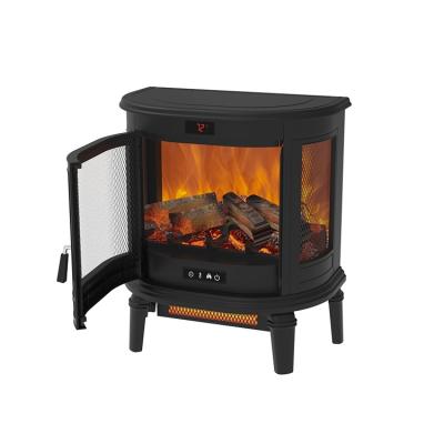 China Modern Luxury Manufacturer Portable Electric 22 Inch Heater Fireplace Freestanding Stove for sale