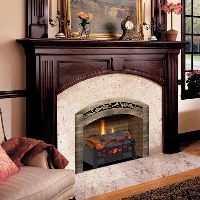 China Modern Luxury Realistic Decorative Electric Fireplace Wood Burning Fireplace OEM Wooden Logs For Electric Fireplace for sale