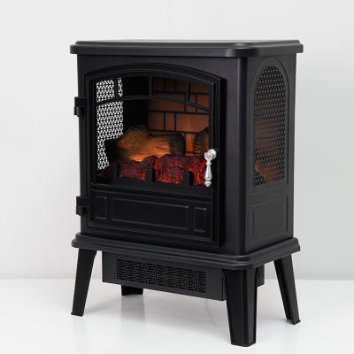 China OEM Modern Luxury Custom Electric Fireplace Led 3d Stove Equipment , 3 Sided Electric Heater With Heater for sale