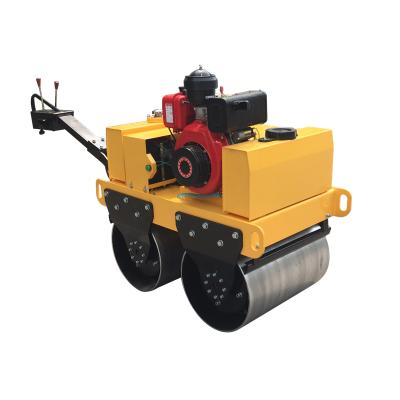 China Factory Road Construction Machinery Mini Roller Double Drum Vibratory Road Roller Maker for sale