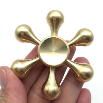 China Metal Hexa-spinner EDC Anti-stress Metal Hand Spinners Hexa-spinner EDC Hexagonal Drop Shaped Drop Shaped Toys for sale