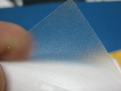 China Monomeric PVC Glossy Cold Lamination Film With Acrylic Permanent Glue for sale