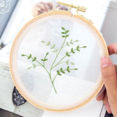 China Wholesale Wooden Mini Japan Embroidery Hoop Frame For Cross Stitch for sale