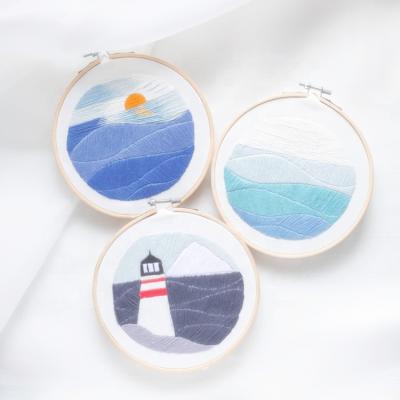 China European Europe Home Decoration Supplies Embroidery DIY Handmade Sewing Kit for sale