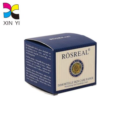 China Recyclable Fashionable Custom Logo Cosmetic Box Packaging Essential Oil Packing Box for sale