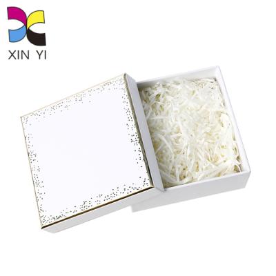 China Recycled Materials Gift Box Custom Packaging High Quality Rigid Cardboard Box With A Lid for sale