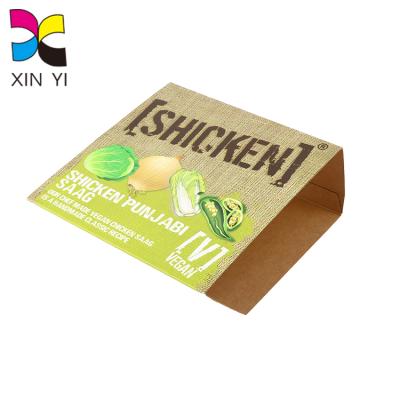 China Recyclable OEM Customized Paper Printing Plant Trapezium Sleeve Box With Color Printing for sale