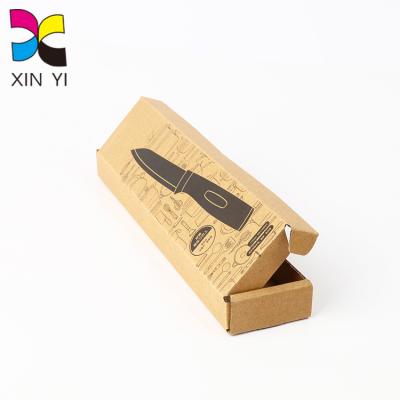 China Recyclable Custom Rigid Material Paper Paper Boxes Knife Kraft Box for sale