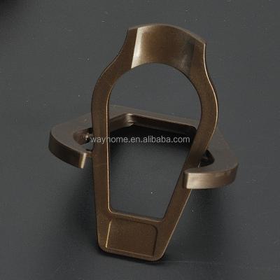 China Brown Plastic Foldable Smoking Pipe Holder Pipe Rack Holder for sale