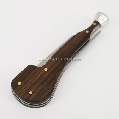 China Ebony Wood Smoking Pipe Cleaning Tools Tobacco Pipe Reamer Tamper TK-D020 for sale