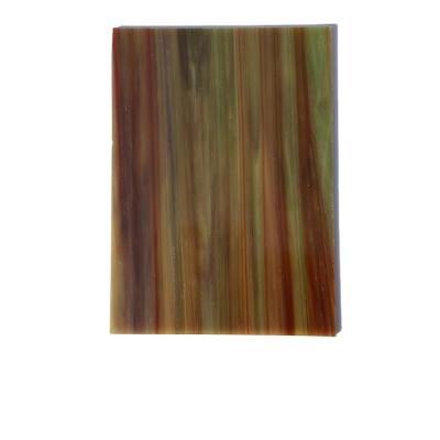 China Flat 3mm Mixed Colors Stained Glass Sheet 1905 for sale