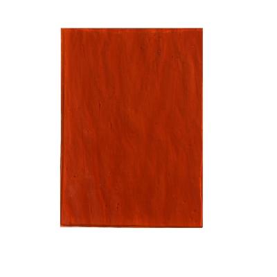 China Texture Surface Orange Transparent 3mm Art Stained Glass Sheet for sale