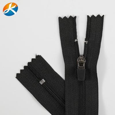 China Other nylon zipper clothing home textile accessories no. 3 closed zipper in sports pants factory direct sales for sale