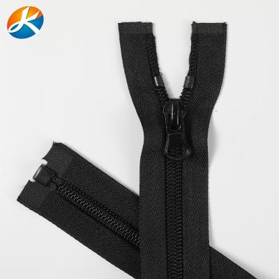 China Other factory wholesale nylon tail open zipper clothes disabled door for no. 5 Opening Nylon Sunscreen Clothing Luggage Home Textile Zi for sale