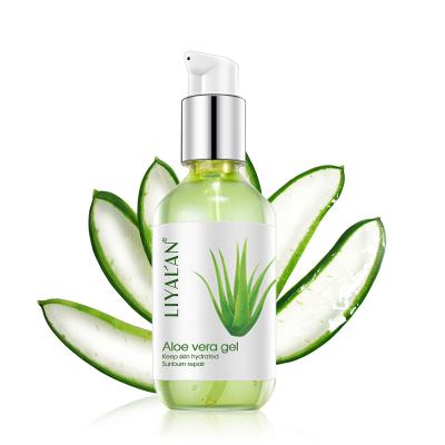 China Soothing Aloe Vera Moisturizer OEM ODM 100% Natural Organic Moisturizing Face Gel for sale