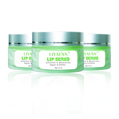 China Natural Exfoliating Soothing Lips Private Label Skin Extract Nourishing Organic Lip Scrub for sale