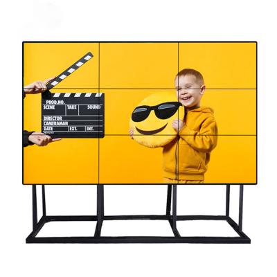 China Indoor 46 49 55 Inch Seamless Indoor Advertising 55 Inch Screen Display Hd Panel Video Wall System for sale