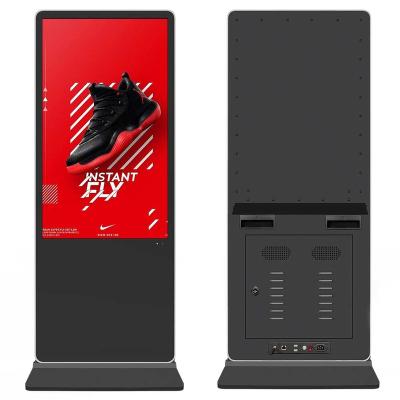 China Retail Store Indoor LCD Display Outdoor Other Equipment Products Players Material Kiosks Stand Up Shelf Advertising Screen for sale