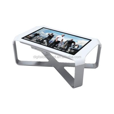 China Indoor 21.5 43 55 Inch Multi Touch Interactive Waterproof Tabletop Cafe Restaurant Smart Screen Kiosk for sale