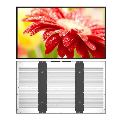 China 43 49 55 Inch Brightness 4000 Nits LCD Display Screen Outdoor Outdoor Advertising Playing Equipment For Window for sale