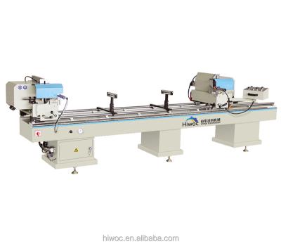 China Restaurant factory price circular saw double blade heads upvc pvc cutting saw window machine for sale