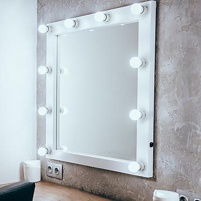 China Amazon Success Lighted Hollywood Vanity Cosmetic Mirror Bulbs Smart Touch Sensor CRI90 Beauty Mirror Led Makeup for sale