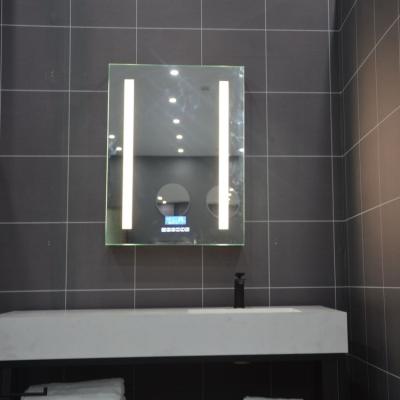 China Modern Hung Vanity Mirror Led Lighted Style Wall Mount Smart Bathroom Mirror Cabinet for sale