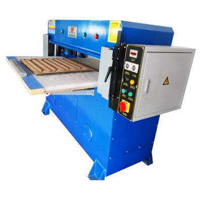 China Hydraulic EVA Foam /fabric/paper raw material cardboard rubber cutting machine for sale