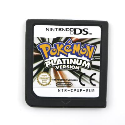 China ABS Classic Nostalgia For Pokemon Platinum Version Game Video Games Card For Nintendo NDS 3DS for sale