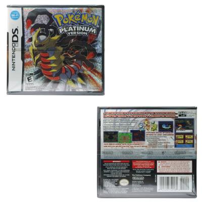 China Hot USA Version Retro Video Games Pokemon Platinum Sealed Package* For DS NDSI NDSL 2DS 3DS XL Console IF-P004 for sale