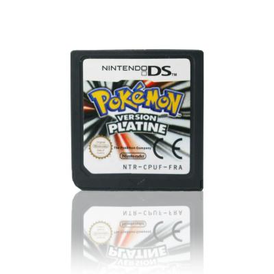 China ABS+Electronics FRA version pokemon platinum ds games cartridge only for Pokemon video games card Super Mario games for sale